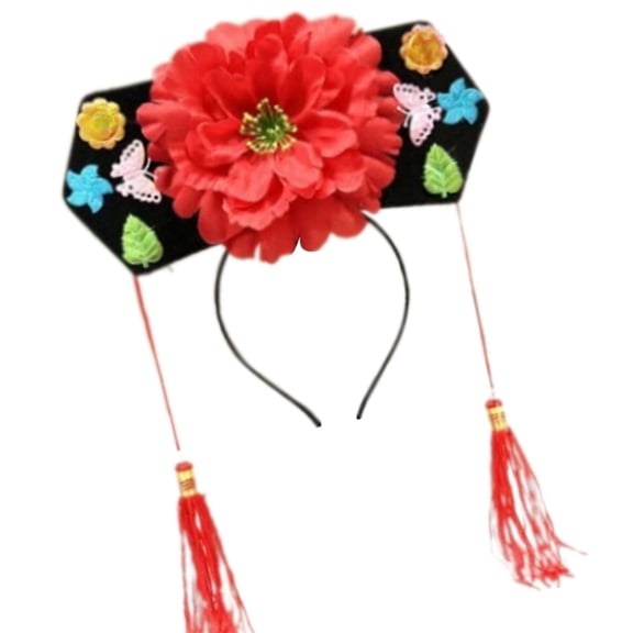 Ancient Chinese Concubines Hair Hoop Eye-catching Princesses Headpiece Headdress