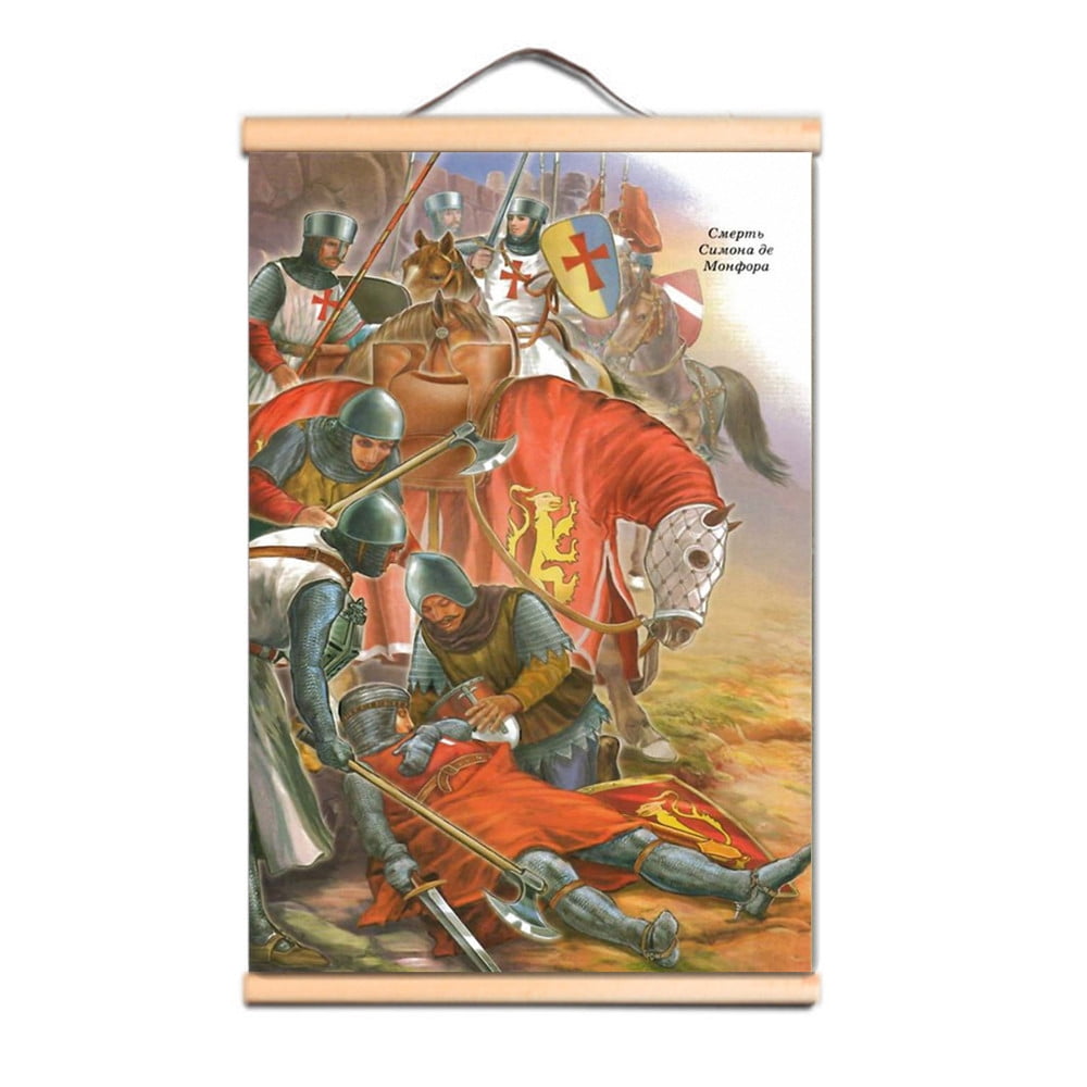 Ancient Christ Warrior Wall Art Posters and Prints Wall Hanging Flag ...