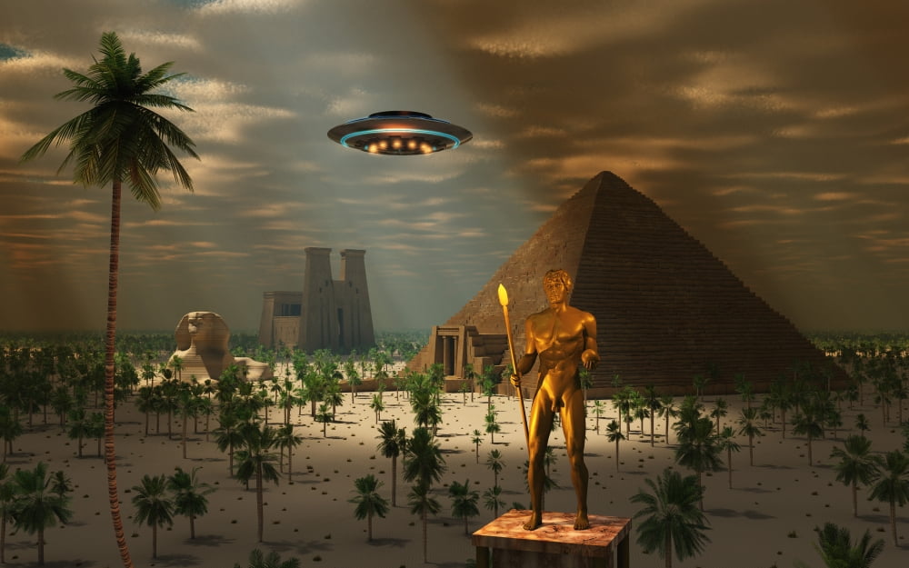 Ancient Civilization Canvas Art - Mark StevensonStocktrek Images (36 x 23)