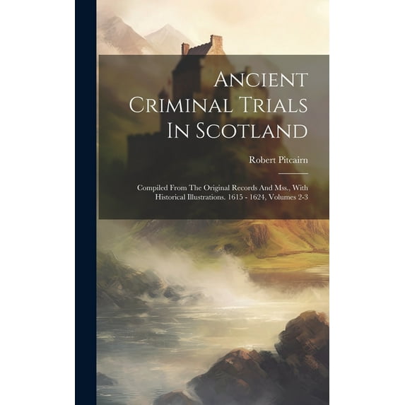 Ancient Criminal Trials In Scotland: Compiled From The Original Records And Mss., With Historical Illustrations. 1615 - 1624, Volumes 2-3 (Hardcover)