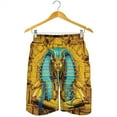 Ancient Egypt 3D Print Beach Shorts Men Egyptian Murals Graphics Surf