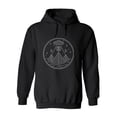 thumbnail image 1 of Ancient Egypt Alien Design Hoodie Men -Image by Shutterstock, Male Small, 1 of 4