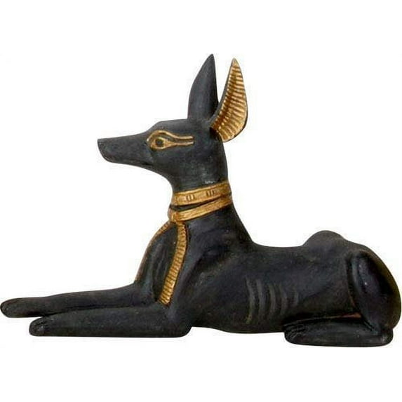 Ancient Egypt Anubis God of the Dead Jackal Dog Magnet (Set of 3)