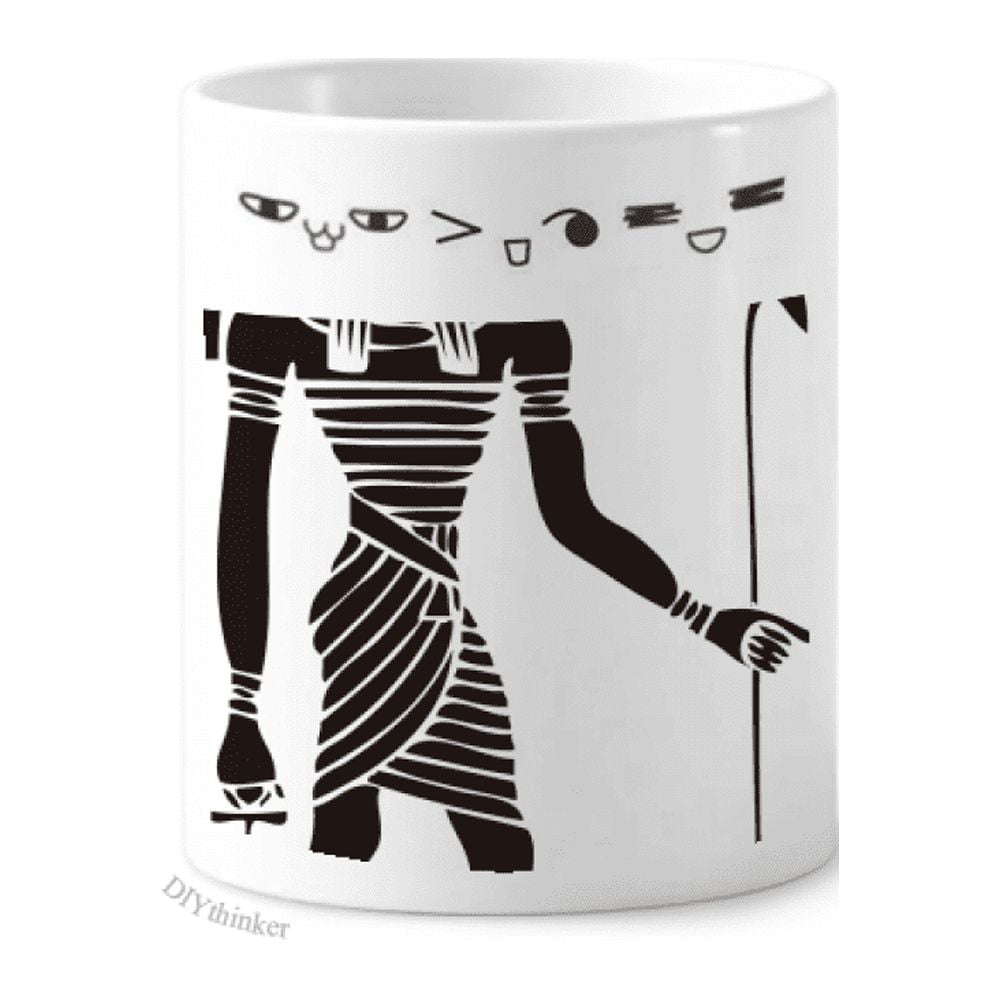 Ancient Egypt Anubis Totem Fresco Toothbrush Mug Cup Cartoon Lovely Pen ...