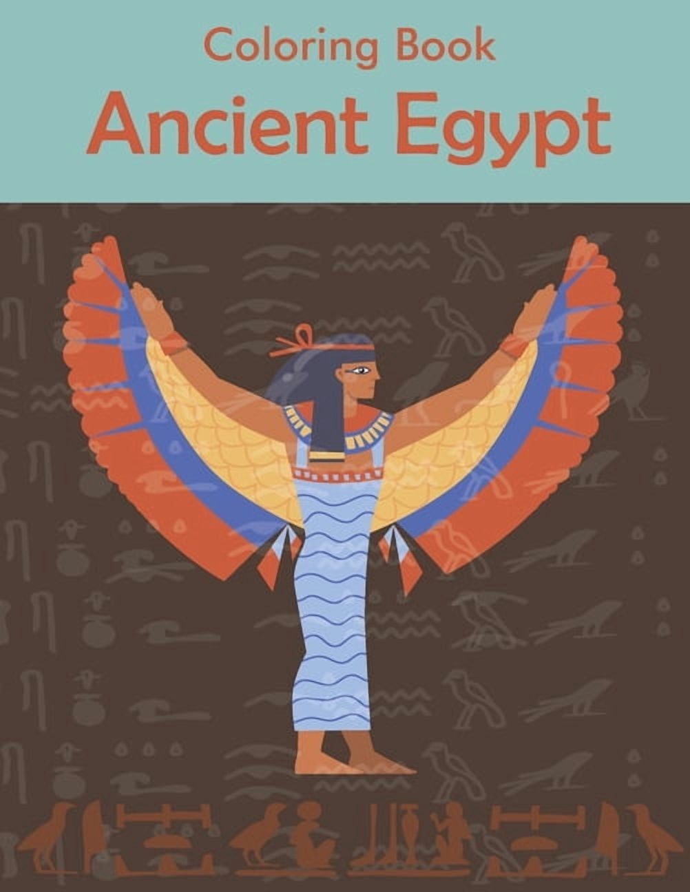 Ancient Egypt Coloring Book: Life in Ancient Egypt Coloring Book For ...