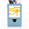 thumbnail image 1 of Ancient Egypt Eye Decoration Pattern Desk Supplies Organizer Pen Holder Card, 1 of 3