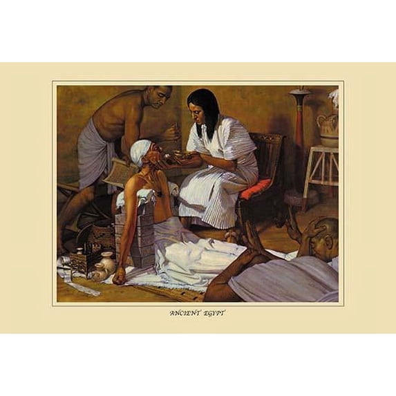 Ancient Egypt- Fine Art Canvas Print (20" x 30")