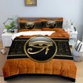 Ancient Egypt Pharaoh King Duvet Cover African Egyptian Style Bedding