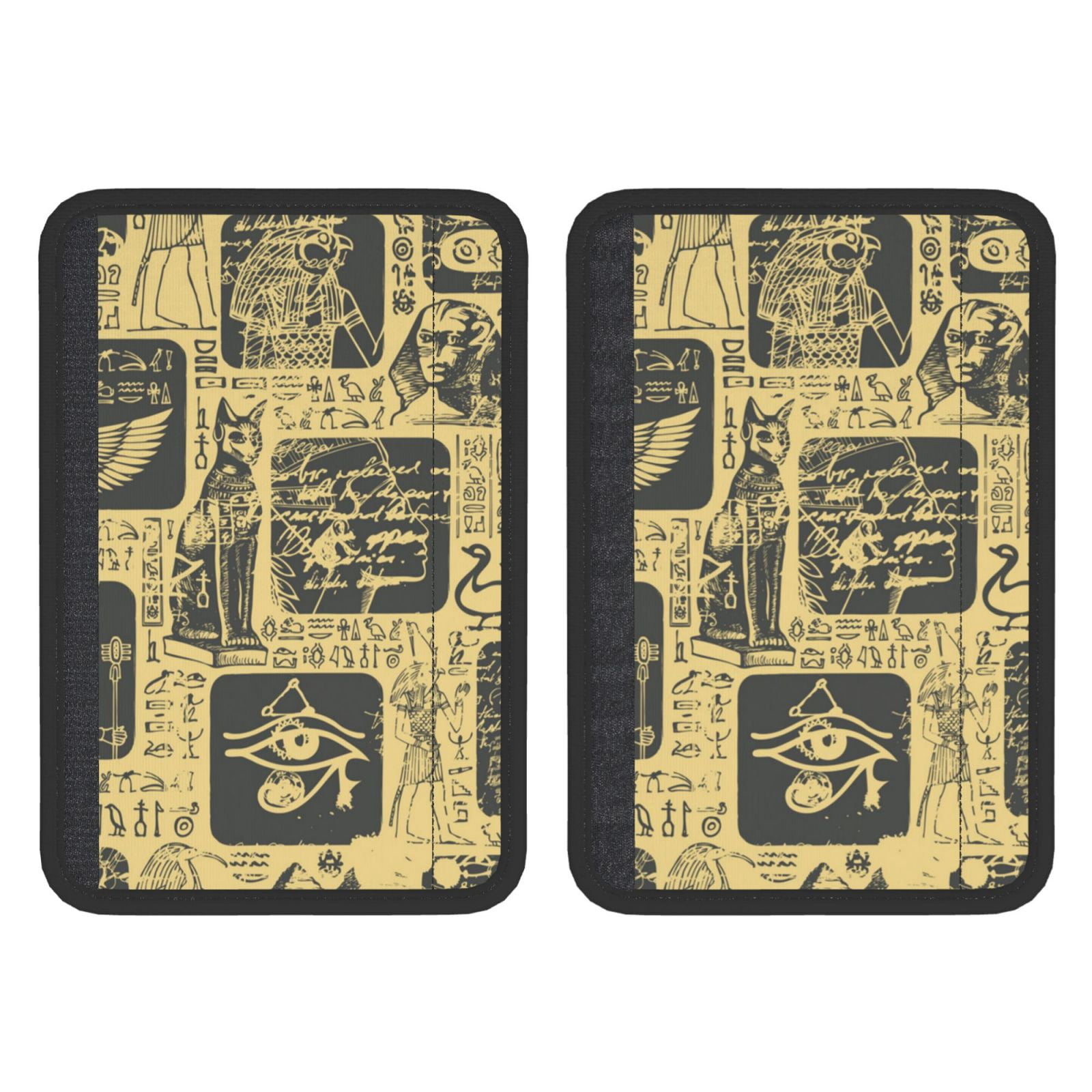 Ancient Egypt Seat Belt Shoulder Pad 2-Pack Soft Car Seatbelt Cover ...