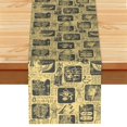 thumbnail image 1 of Ancient Egypt Table Runner 13x72 Inch for Dining Table Kitchen Wedding Party Decor Fireplace Mantle, 1 of 6