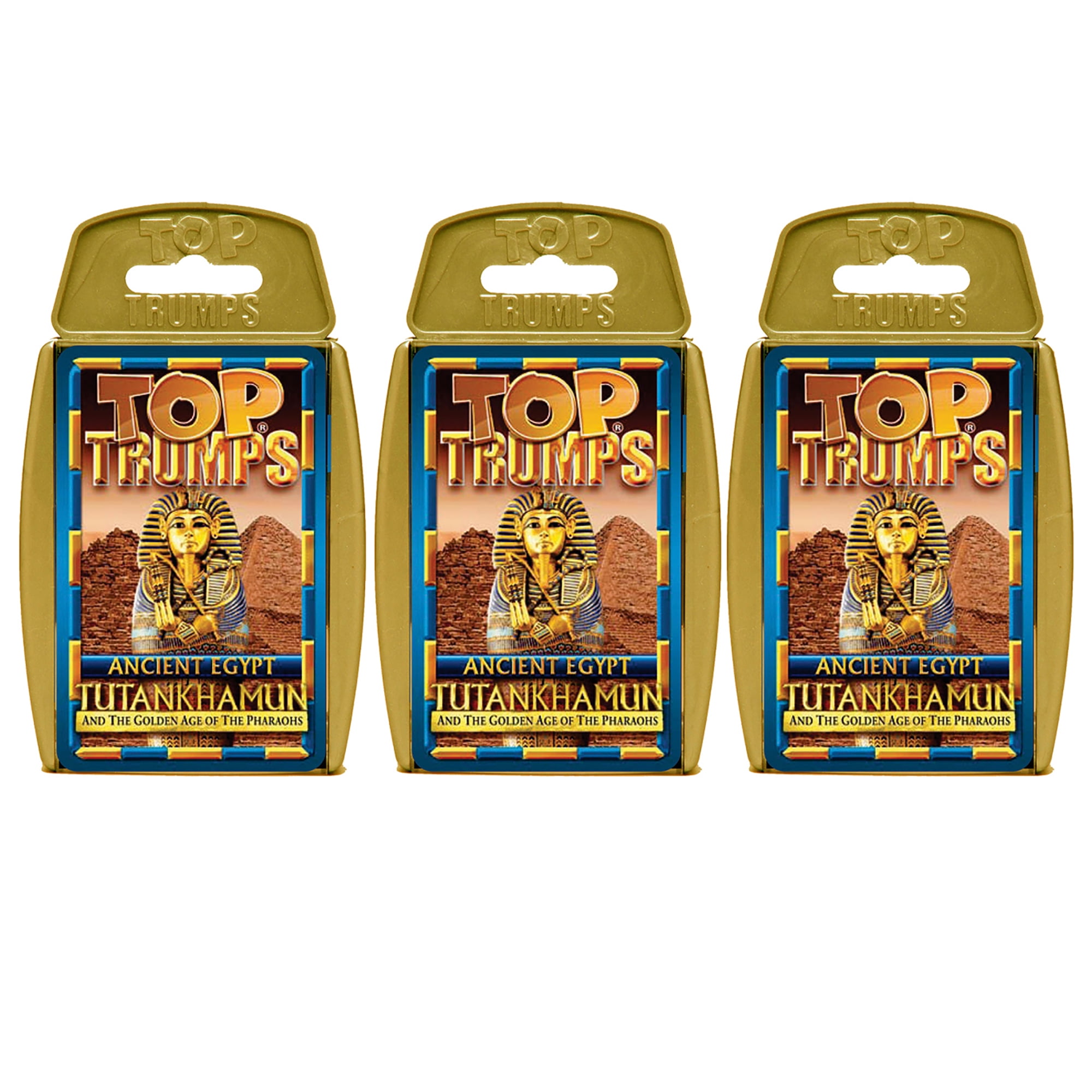 Ancient Egypt Top Trumps Card Game, 3 Packs, by Top Trumps