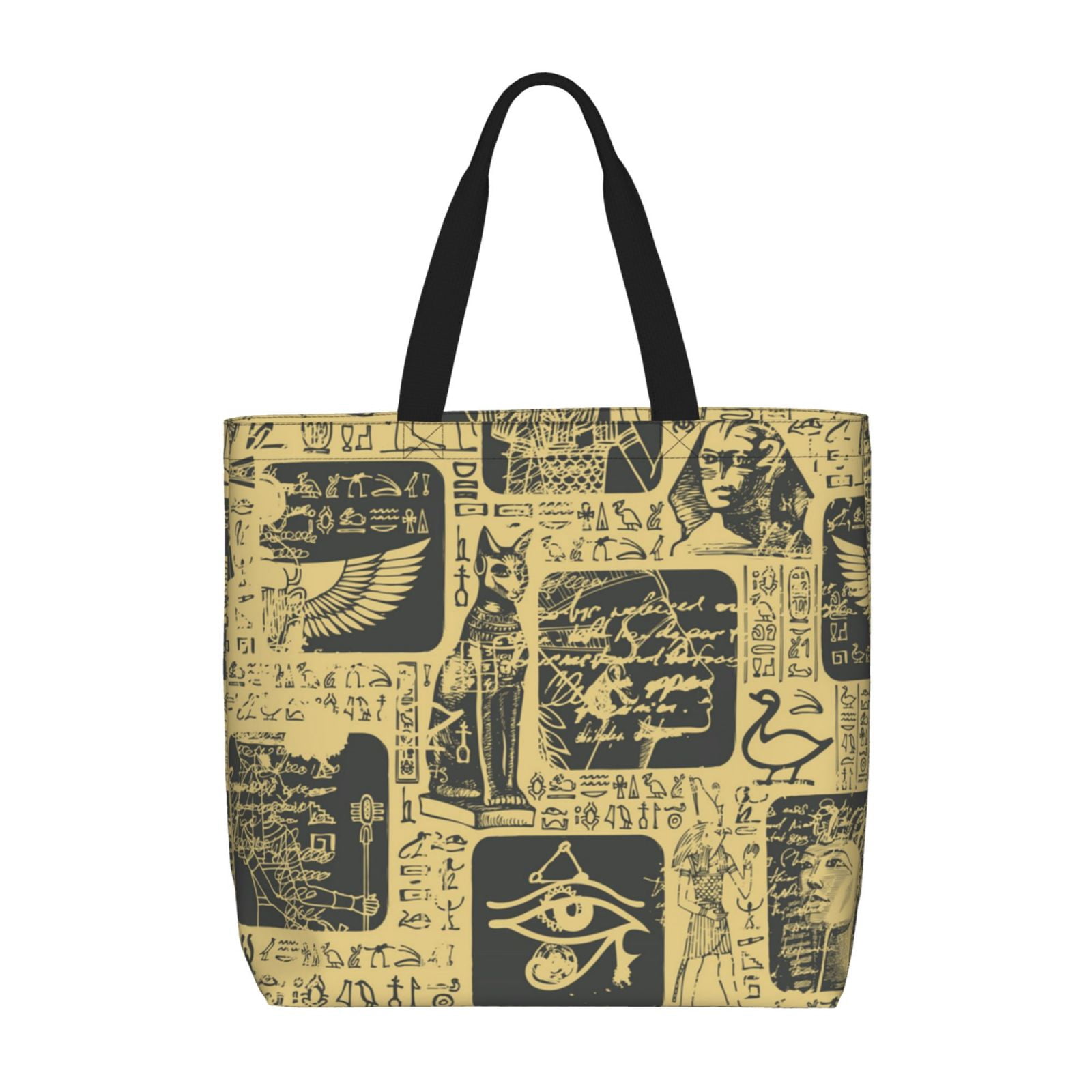 Ancient Egypt Tote Bag Reusable Shoulder Handbag Top Handle Purse for ...