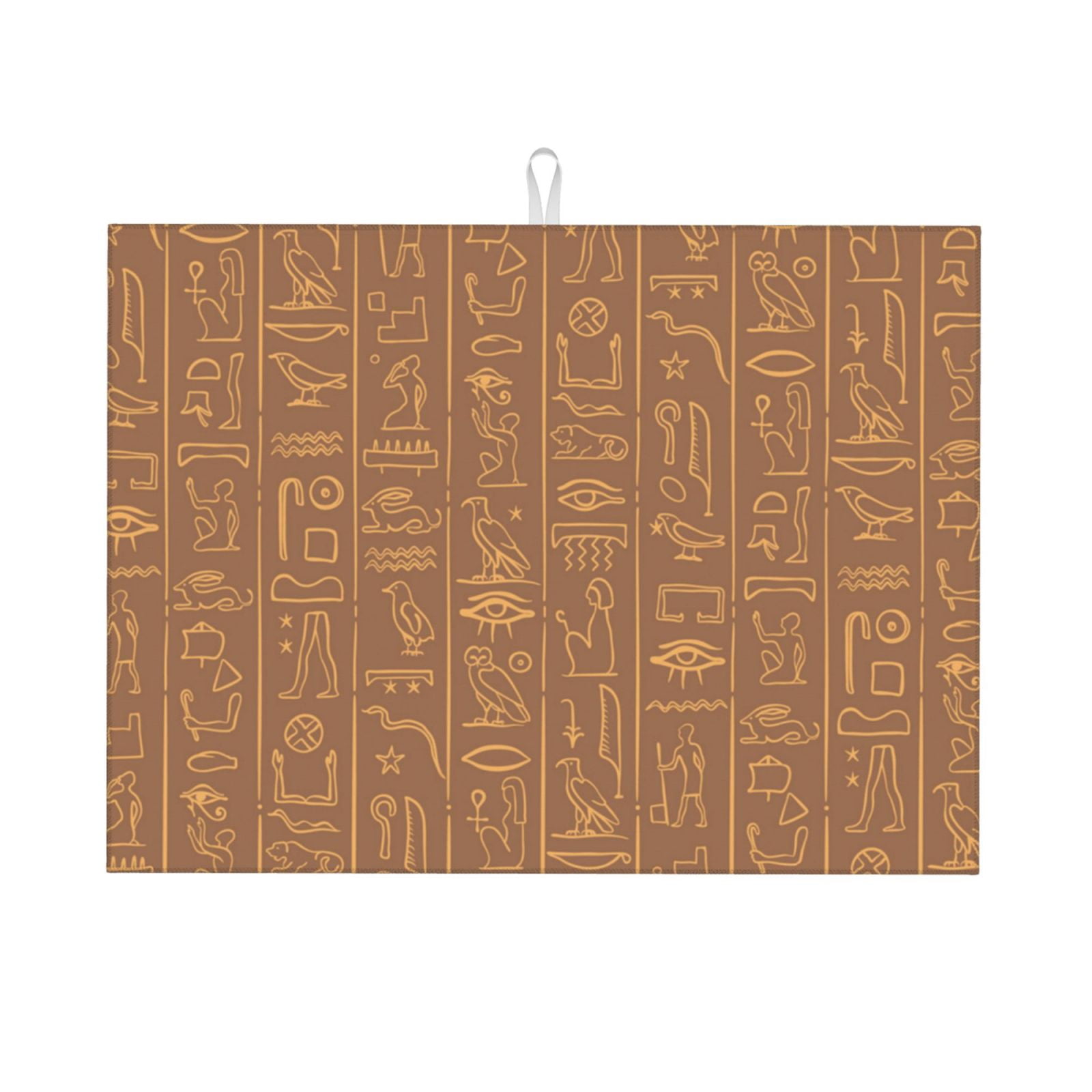 Ancient Egypt Vintage Large Kitchen Drying Mat 18x24 Inch Ultra ...