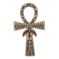 thumbnail image 1 of Ancient Egyptian Crux Ansata Ankh Key Horus Hieroglyphs Wall Decor Sculpture, 1 of 9