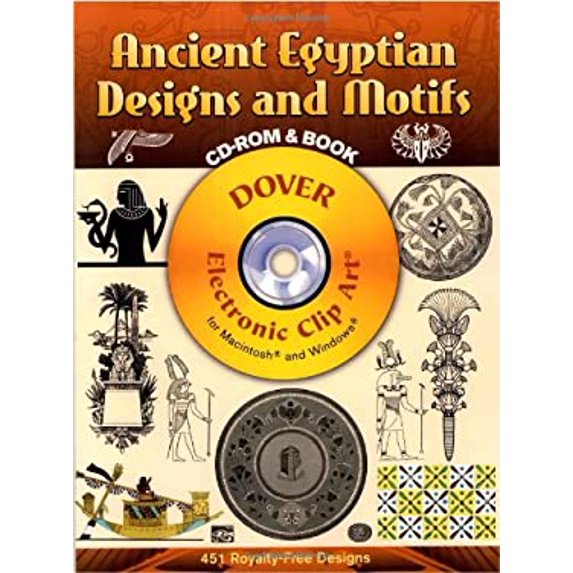 Pre-Owned Ancient Egyptian Designs And Motifs (Dover Electronic Clip Art) (Paperback) 0486997618 9780486997612