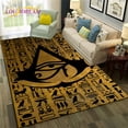 thumbnail image 1 of Ancient Egyptian Hieroglyphics Symbol Carpet Rug for Home Living Room Bedroom Sofa Doormat r kid Area Rug Non-slip Floor Mat, 1 of 5