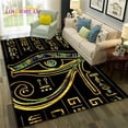 thumbnail image 1 of Ancient Egyptian Hieroglyphics Symbol Carpet Rug for Home Living Room Bedroom Sofa Doormat r kid Area Rug Non-slip Floor Mat, 1 of 5