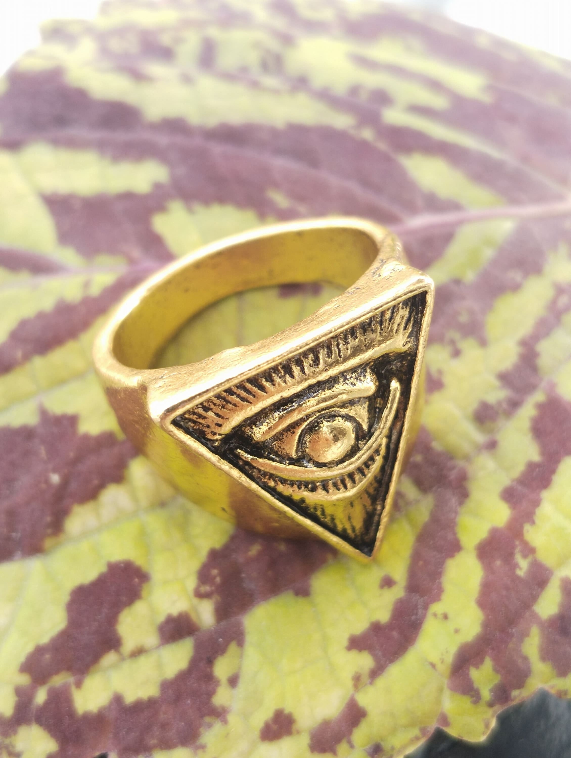 Ancient Egyptian Pharaoh Amulet Wealth Charm Ring 777 Luck Power Money | Most Powerful & Divine