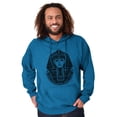 thumbnail image 1 of Ancient Egyptian Pyramid Pharaoh Hoodie Sweatshirt Women Men Brisco Brands 4X, 1 of 6