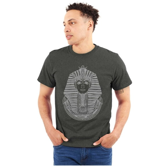 Ancient Egyptian Pyramid Pharaoh Plus Size Crewneck Graphic Tee Shirt Brisco Brands 3X