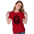 thumbnail image 1 of Ancient Egyptian Pyramid Pharaoh Womens Slim Fit Graphic Tee Brisco Brands L, 1 of 4
