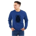 thumbnail image 1 of Ancient Egyptian Scarab Beetle Plus Size Long Sleeve Graphic Tee Shirt Brisco Brands 3X, 1 of 5