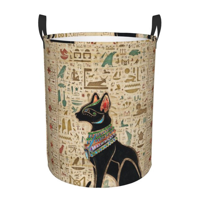 Ancient Egyptian Symbol Ankh Key Of Live Laundry Hamper Large Clothes