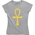 thumbnail image 1 of Ancient Egyptian Symbols Cross Ankh Breath Key Of Life Crux Ansata Women T-Shirt, 1 of 4