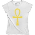 thumbnail image 1 of Ancient Egyptian Symbols Cross Ankh Breath Key Of Life Crux Ansata Women T-Shirt, 1 of 4