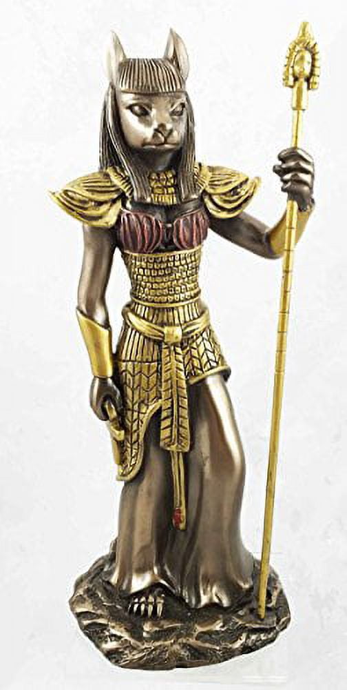 Ancient Egyptian Theme Feline Goddess Bastet Ubasti Cat Human Form