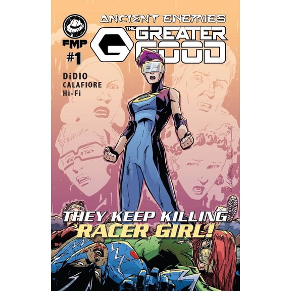 Ancient Enemies The Greater Good #1 Cvr B Dead Racer Girls C Frank Miller Presents Llc Comic Book