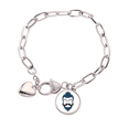 thumbnail image 1 of Ancient Eyeglasses Hairstyle Beard Heart Chain Bracelet Jewelry Charm Fashion, 1 of 3