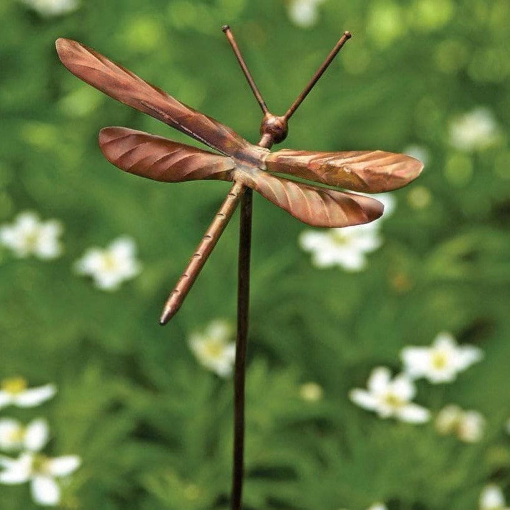 Ancient Graffiti Staked Dragonfly Garden Ornaments, 4 Pack
