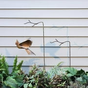 Ancient Graffiti Twig Single Shepherd Hook, Brown, 3'H