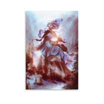 Ancient Greek Goddess Art Poster Khione Goddess Canvas Poster Wall Art Picture Prints Hanging Photo Gift Decor Home Posters Artworks 12x18inch(30x45cm)