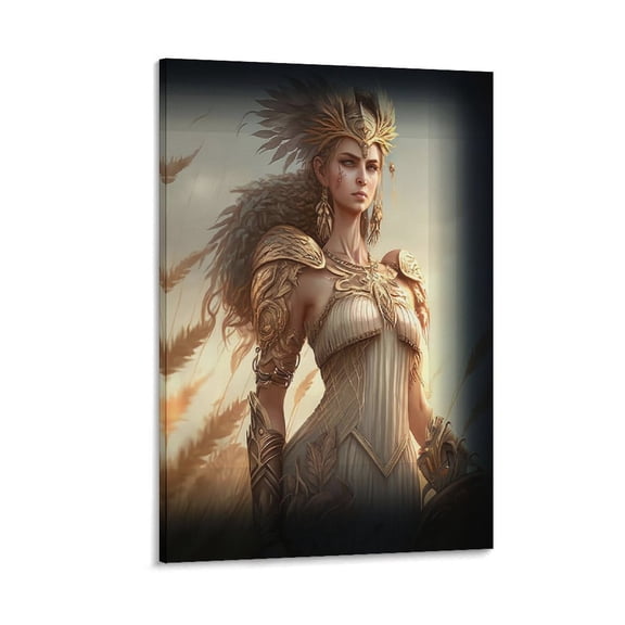 Ancient Greek Gods Poster Demeter Artworks Canvas Poster Room Aesthetic Wall Art Prints Home Modern Decor Gifts 16x24inch(40x60cm)
