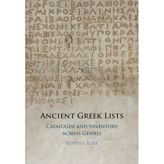 Ancient Greek Lists, (Paperback)