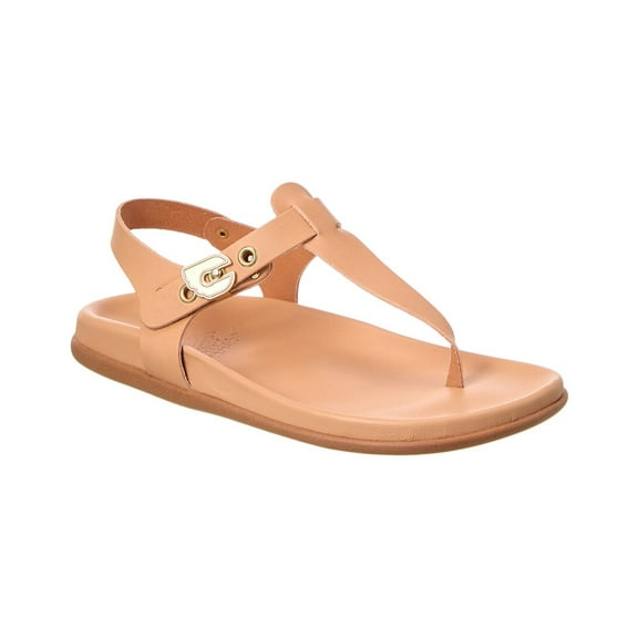 Ancient Greek Sandals Alki Leather Sandal, 36, Brown