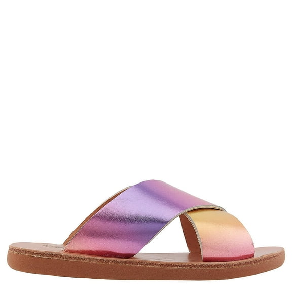 Ancient Greek Sandals Girls Tropical Sunset Little Thais Soft Sandals, Brand Size 26 (9 (Toddler))