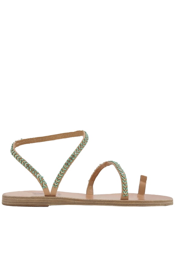 Sandals Apli Eleftheria Flat Sandals, Brand Size 35 ( US Size 5 )