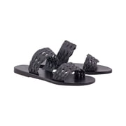 Ancient Greek Sandals Melia Woven Leather Sandal, 37