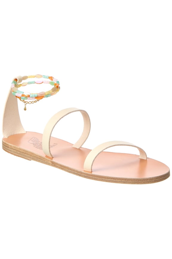 Sandals Smirni Leather Sandal, 36, White