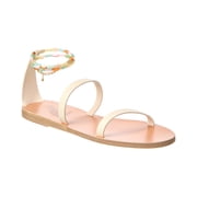 Ancient Greek Sandals Smirni Leather Sandal, 42, White