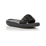 Ancient Greek Sandals Womens Taygete Leather Slip-On Slide Sandals
