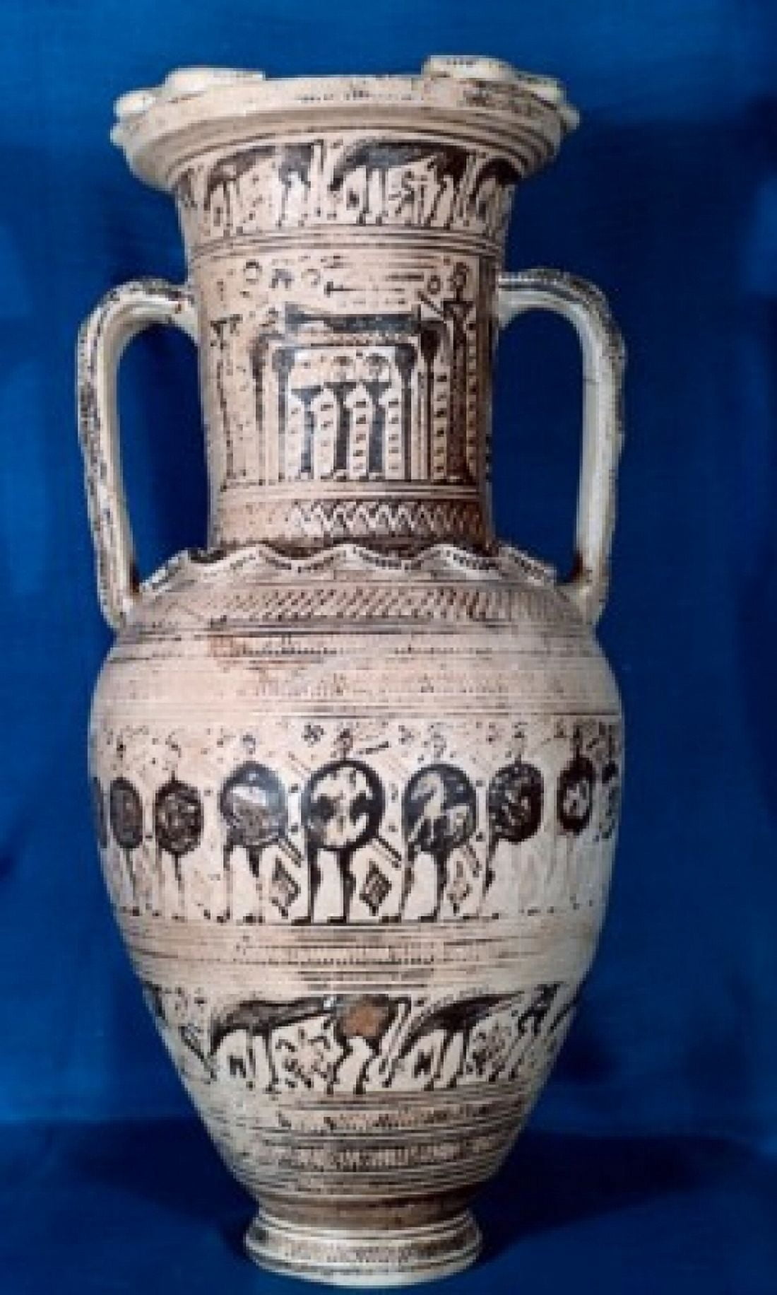 Ancient Greek amphora Canvas Art - (24 x 36)