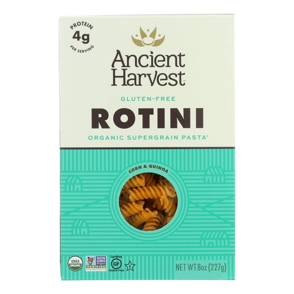 Ancient Harvest Organic Pasta, Rotini 8 oz