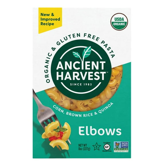 Ancient Harvest Organic Quinoa Pasta, Elbows, 8 Ounce (Pack of 12)