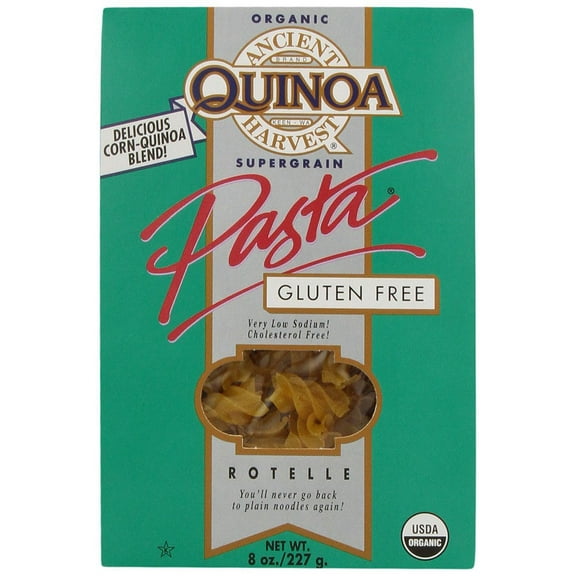 Ancient Harvest Organic Supergrain Pasta, Rotini 8 Oz