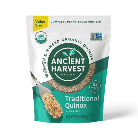 Ancient Harvest Organic Traditional Quinoa, 27 oz Bag