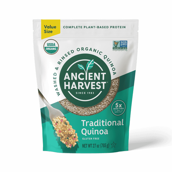 Ancient Harvest Organic Traditional Quinoa, 27 oz Bag